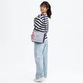 New Kichirou Lunch Bag Bridal Blue Block - 2