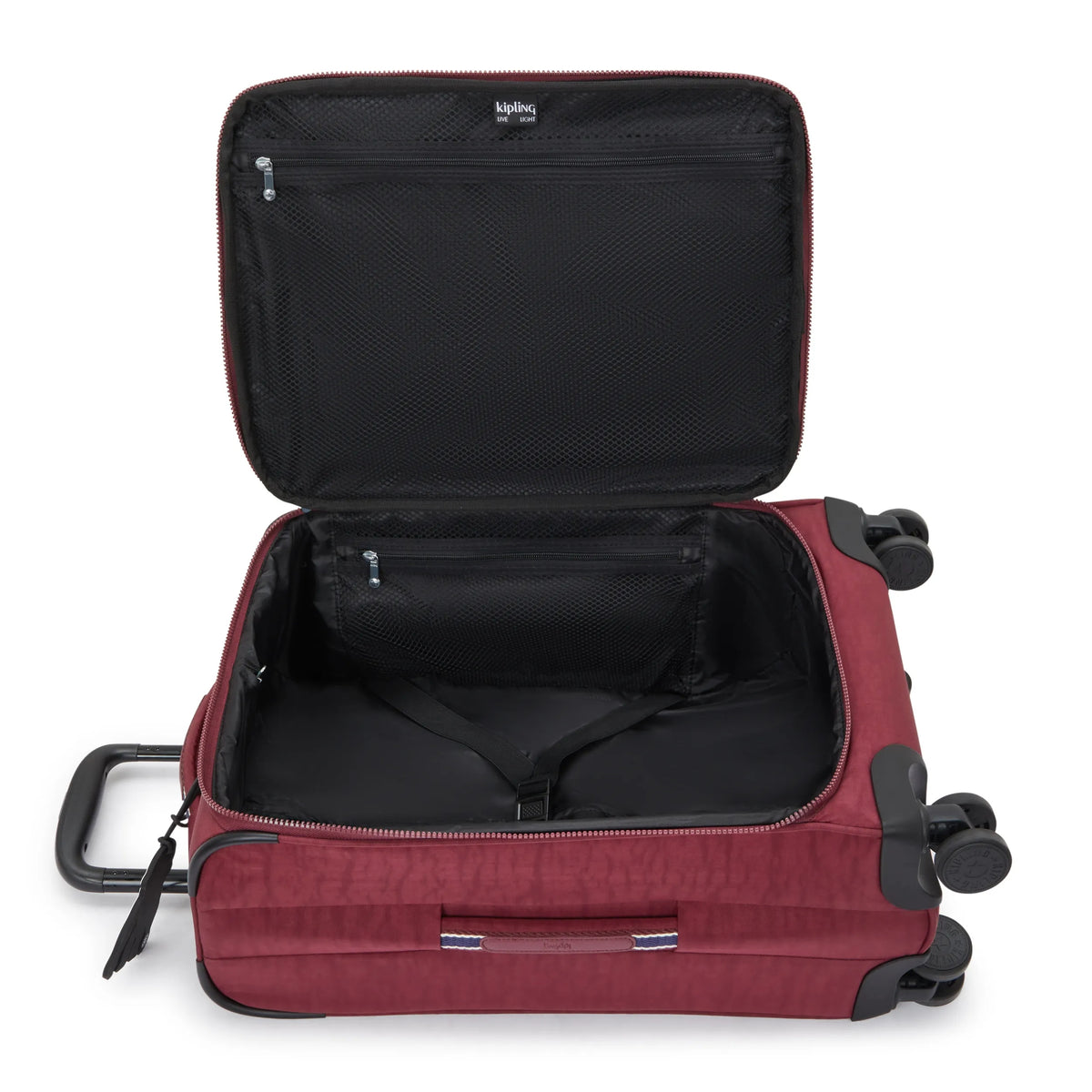 Youri Spin Small Printed 4 Wheeled Rolling Luggage Lounge Wine - 3