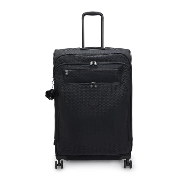 Youri Spin Large Printed 4 Wheeled Rolling Luggage
