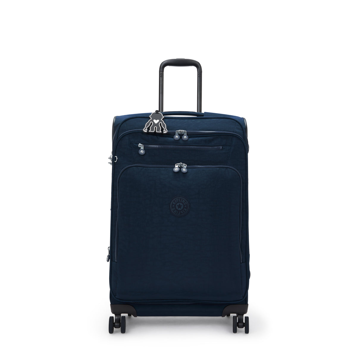 Youri Spin Medium 4 Wheeled Rolling Luggage Blue Bleu 2 - 1