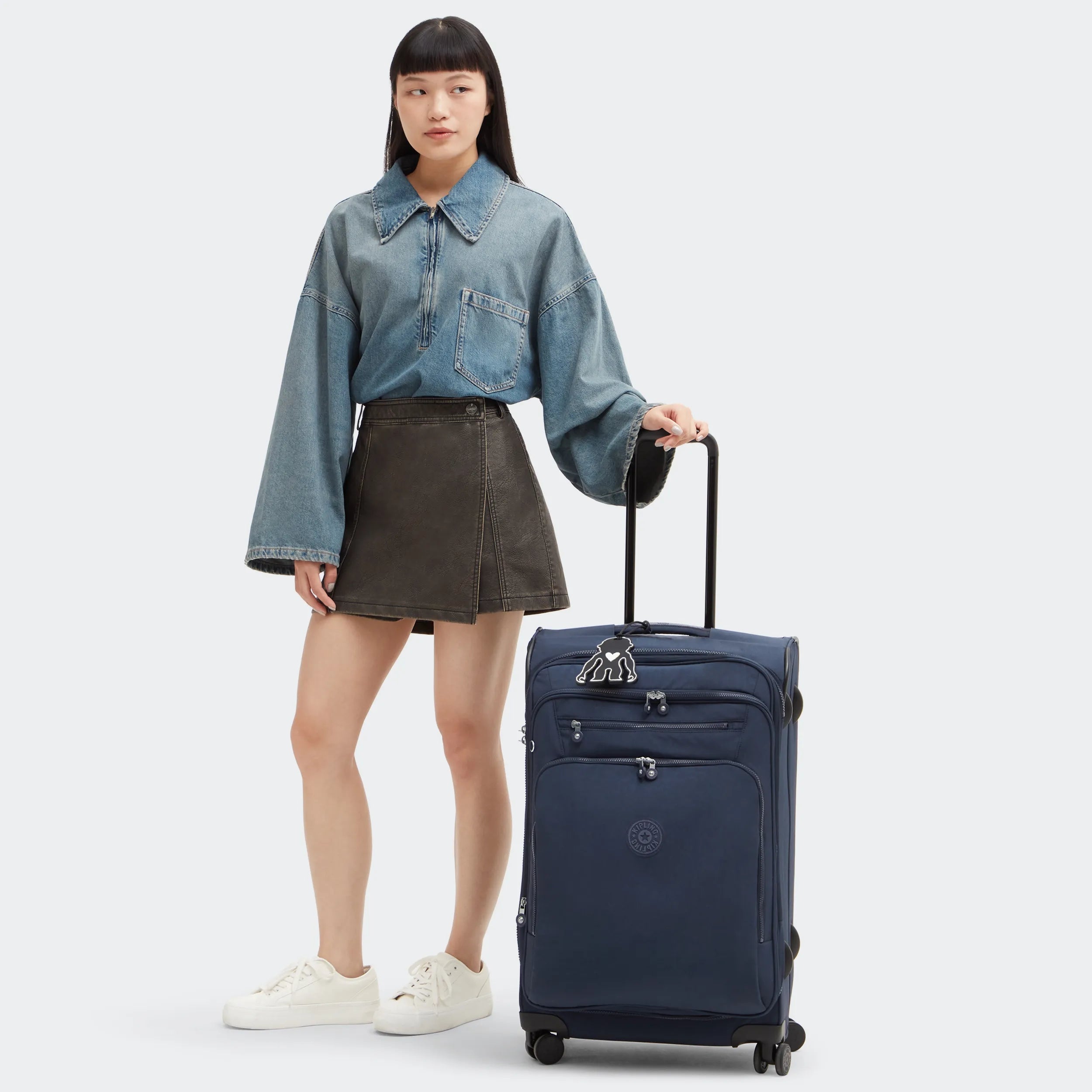Youri Spin Medium 4 Wheeled Rolling Luggage