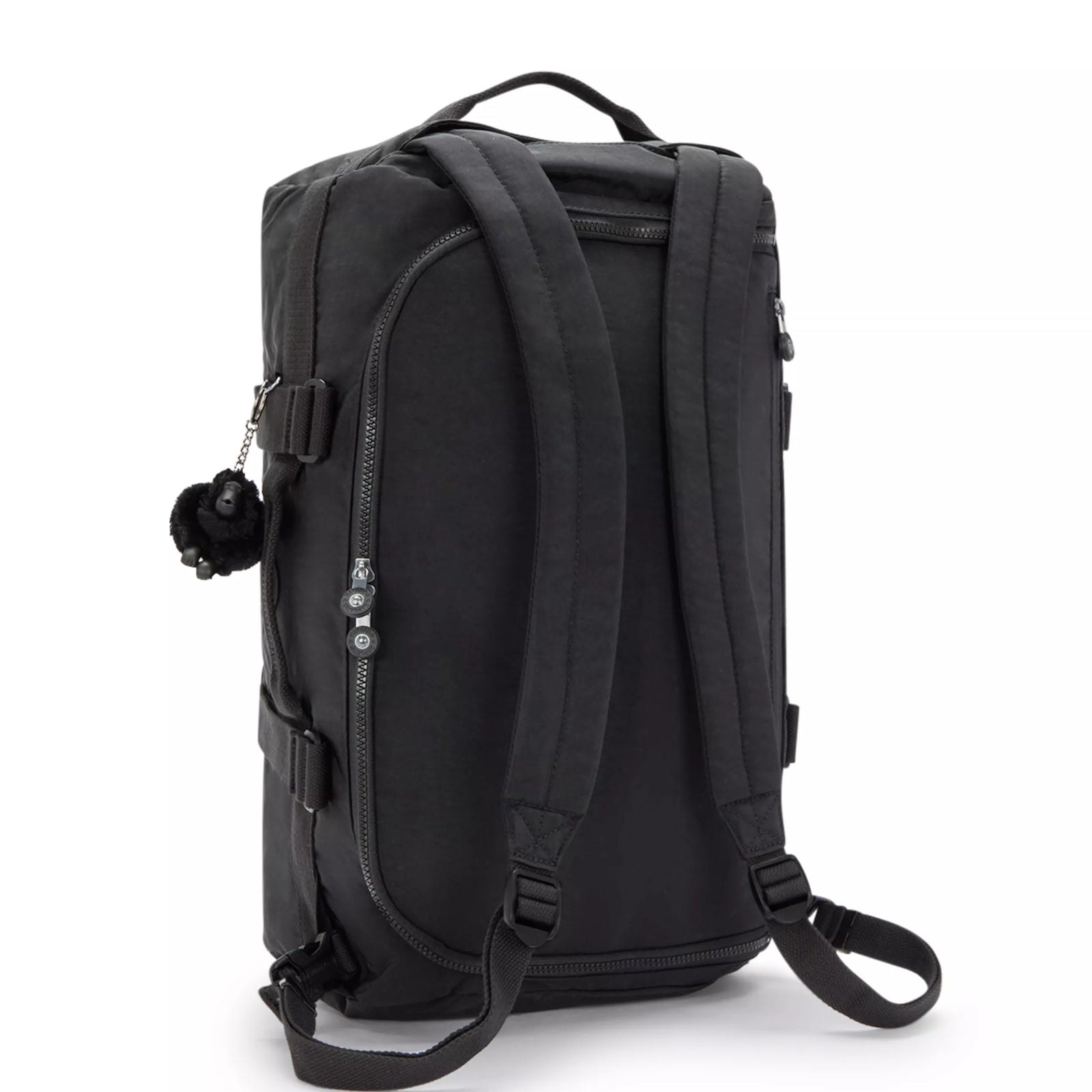 Jonis Small Laptop Duffle Backpack Black Noir 56% Recycled Nylon, 44% Nylon
