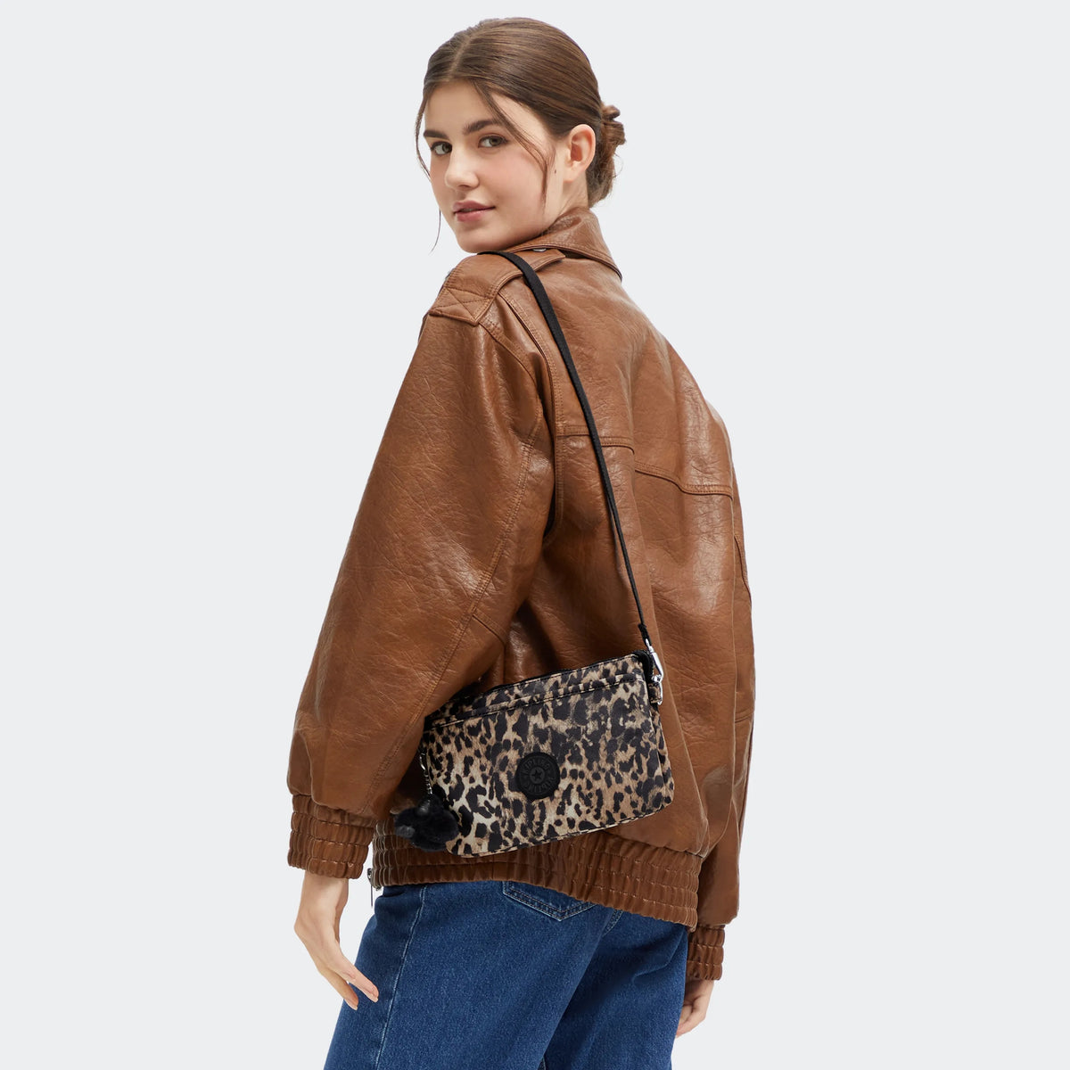 Riri Printed Crossbody Bag Wild Leopard - 2