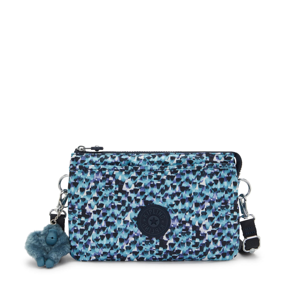 Riri Printed Crossbody Bag Rainy Feathers - 1