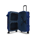 Spontaneous Medium Printed Rolling Luggage Diamond Wave Embossed - 3