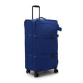 Spontaneous Large Printed Rolling Luggage Diamond Wave Embossed - 4