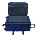 Spontaneous Large Printed Rolling Luggage Diamond Wave Embossed - 6