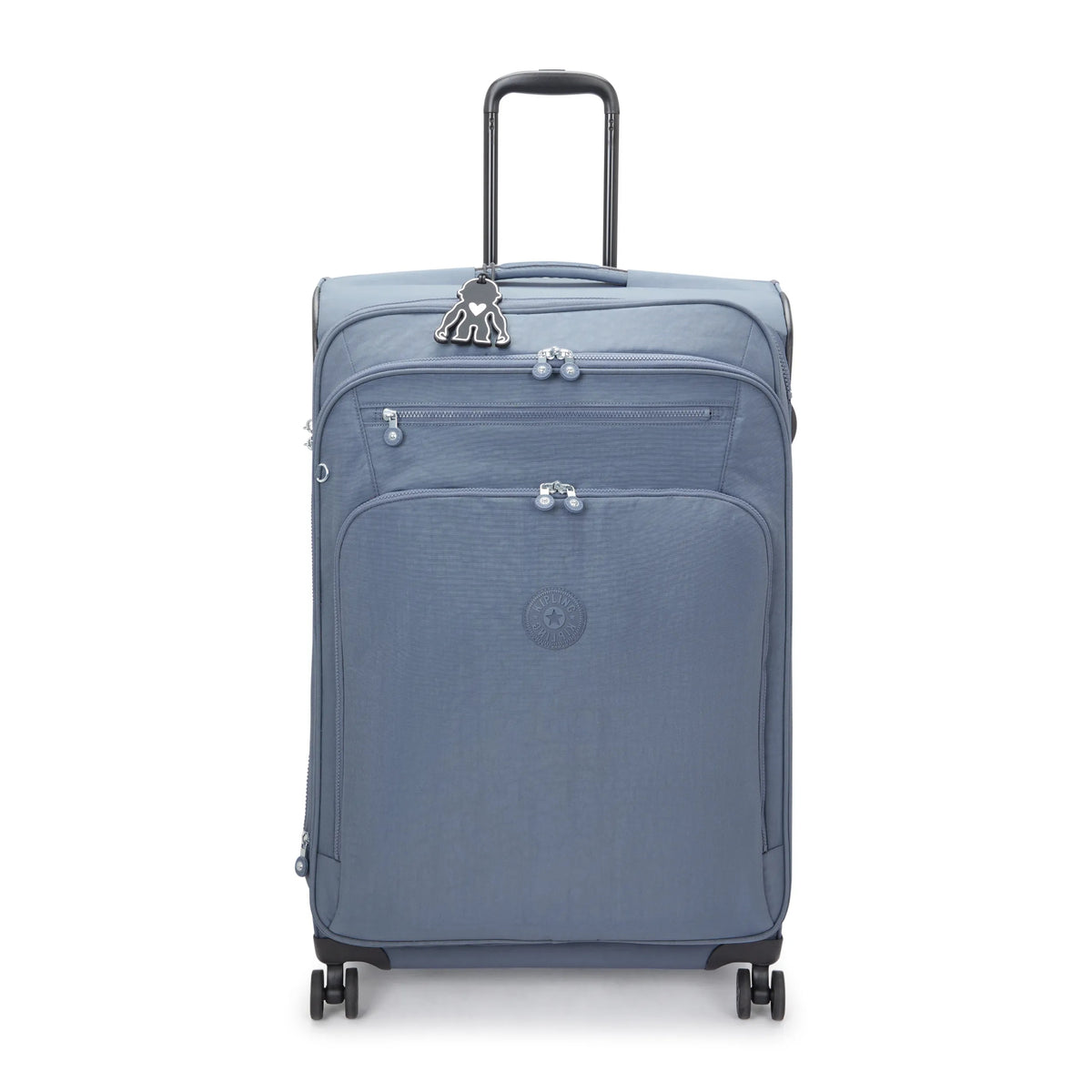 Youri Spin Large 4 Wheeled Rolling Luggage Blue Stone - 1