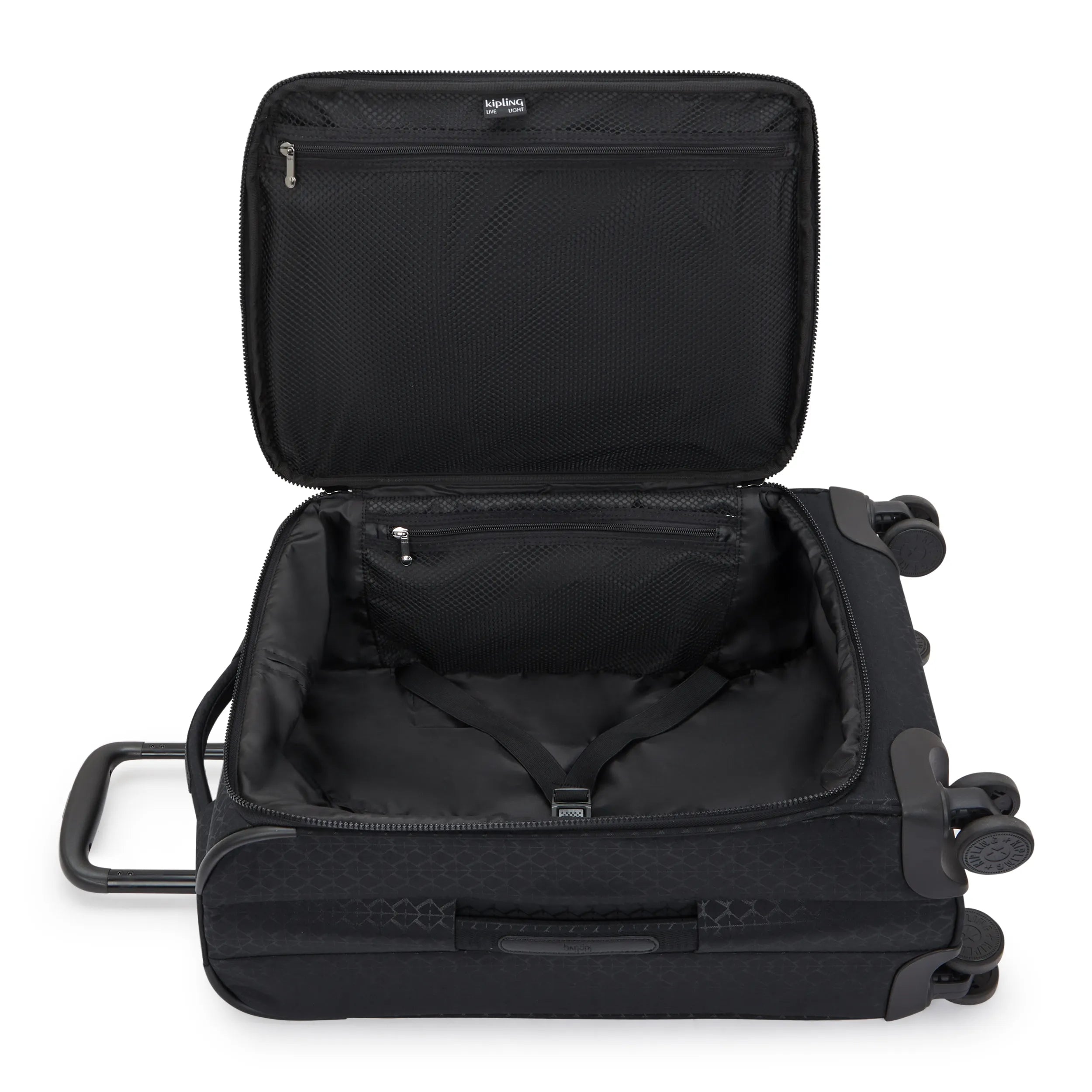 Youri Spin Small Printed 4 Wheeled Rolling Luggage