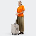Spontaneous Small Metallic Rolling Luggage Metallic Glow - 2