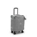 Spontaneous Small Metallic Rolling Luggage Grey Snake Metallic - 5