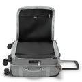 Spontaneous Small Metallic Rolling Luggage Grey Snake Metallic - 7