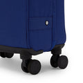 Spontaneous Small Printed Rolling Luggage Diamond Wave Embossed - 5