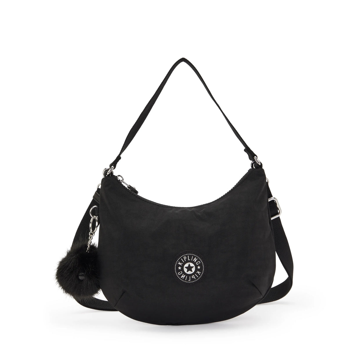 Amani Crescent Shoulder Bag Black F25 - 1