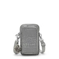 Telmo Metallic Wallet Crossbody Bag Grey Snake Metallic - 1