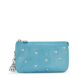 Creativity Large Studded Metallic Pouch