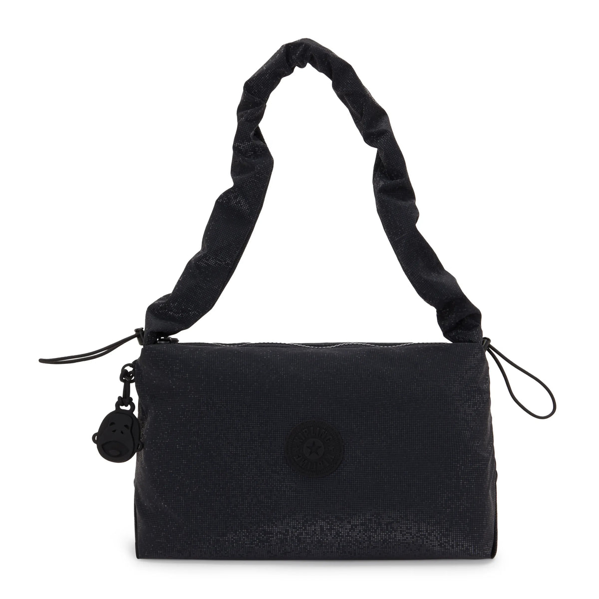 Eleni Medium Smooth Satin Shoulder Bag Shiny Pixel - 1