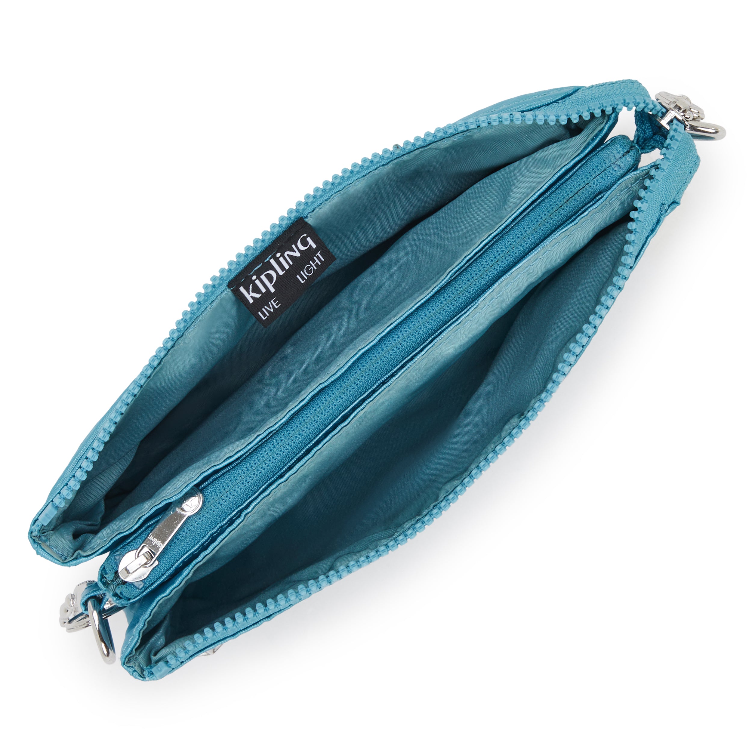 Riri Studded Metallic Crossbody Bag