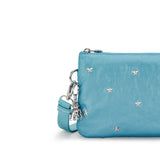 Riri Studded Metallic Crossbody Bag