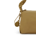 Eleni Medium Smooth Satin Shoulder Bag Goldish Brown - 6