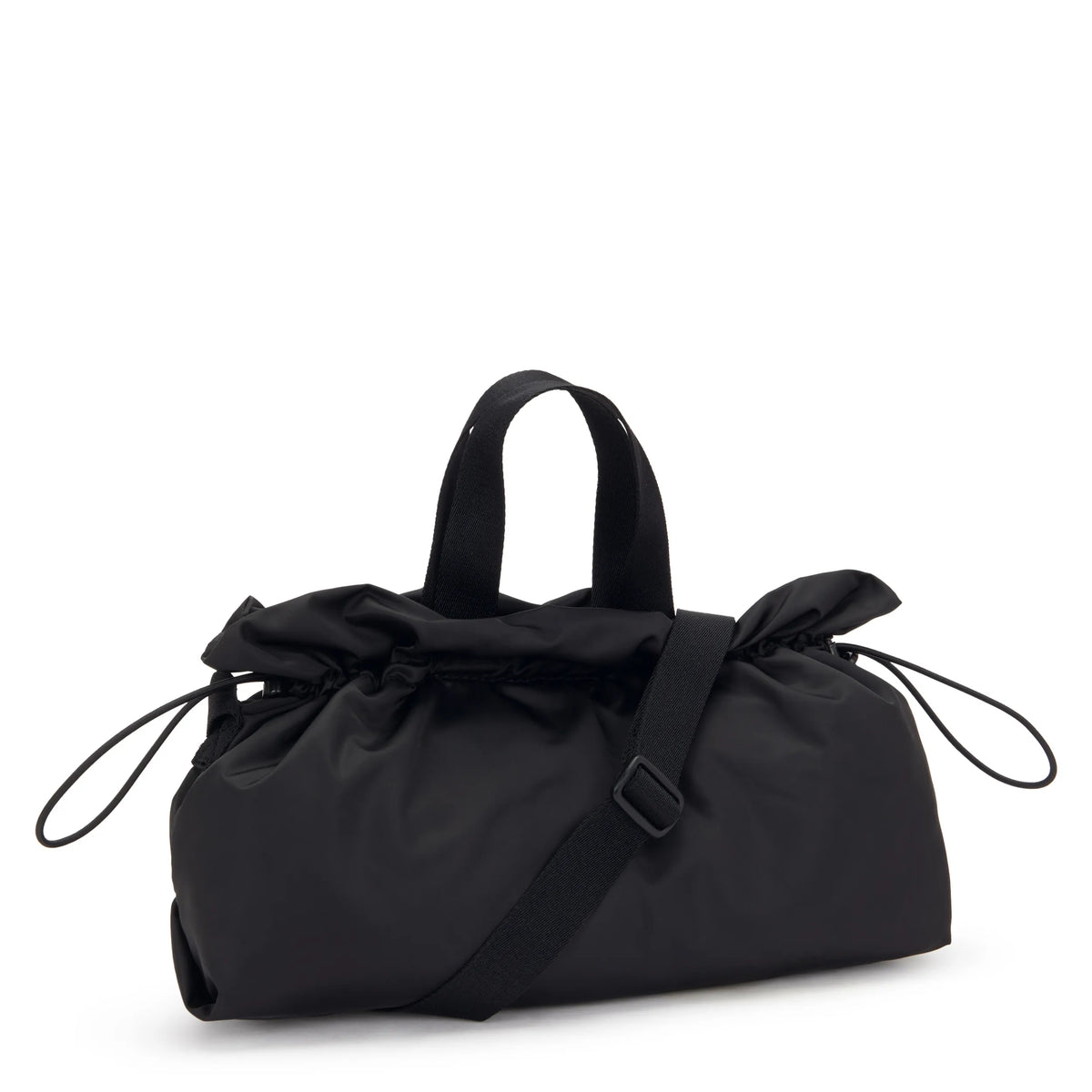 Elza Smooth Satin Crossbody Bag Simply Black - 3