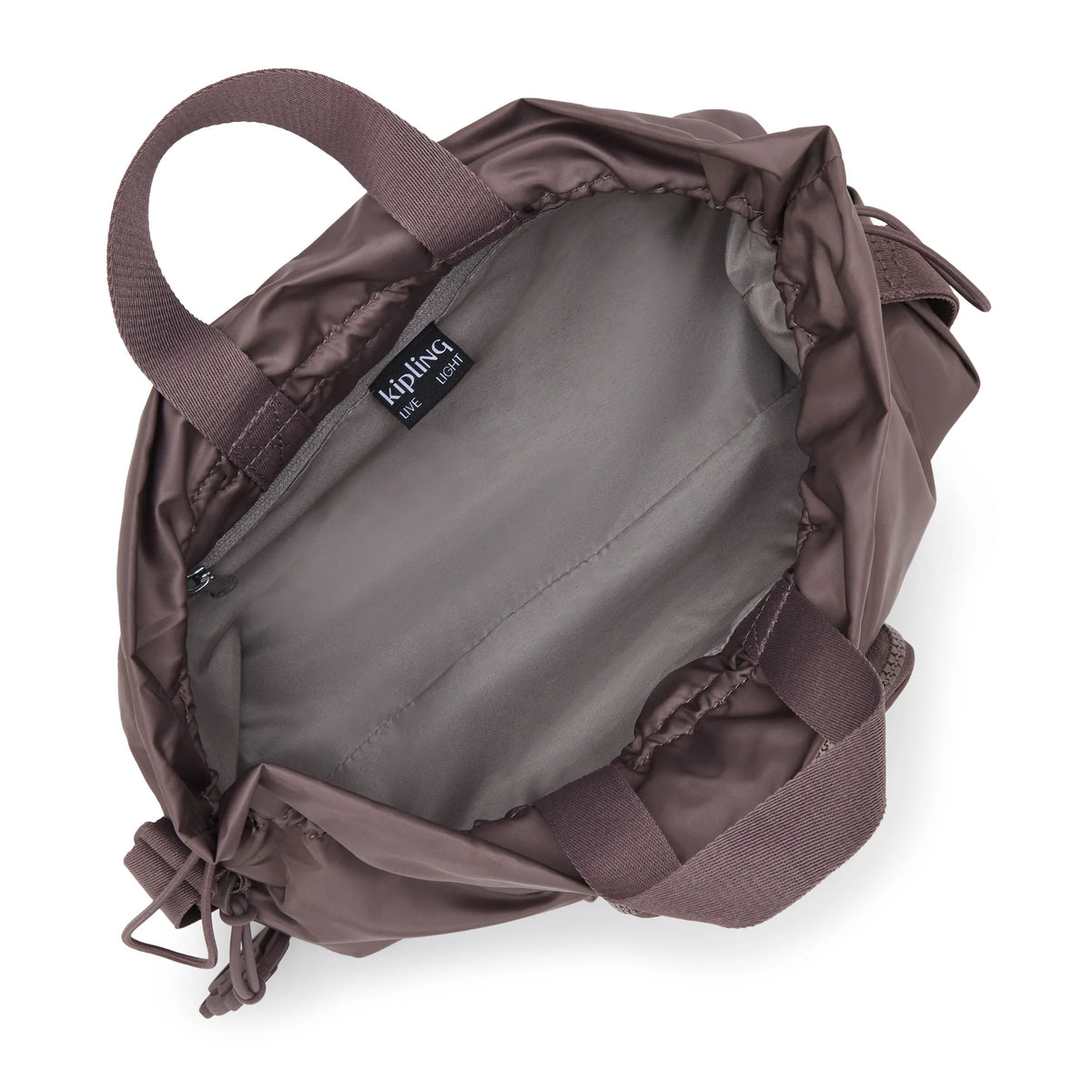 Elza Smooth Satin Crossbody Bag Simply Mocha - 3