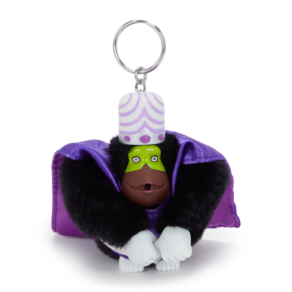 The Powerpuff Girls Mojo Jojo Monkey Keychain Powerpuff Girl Lilac - 1