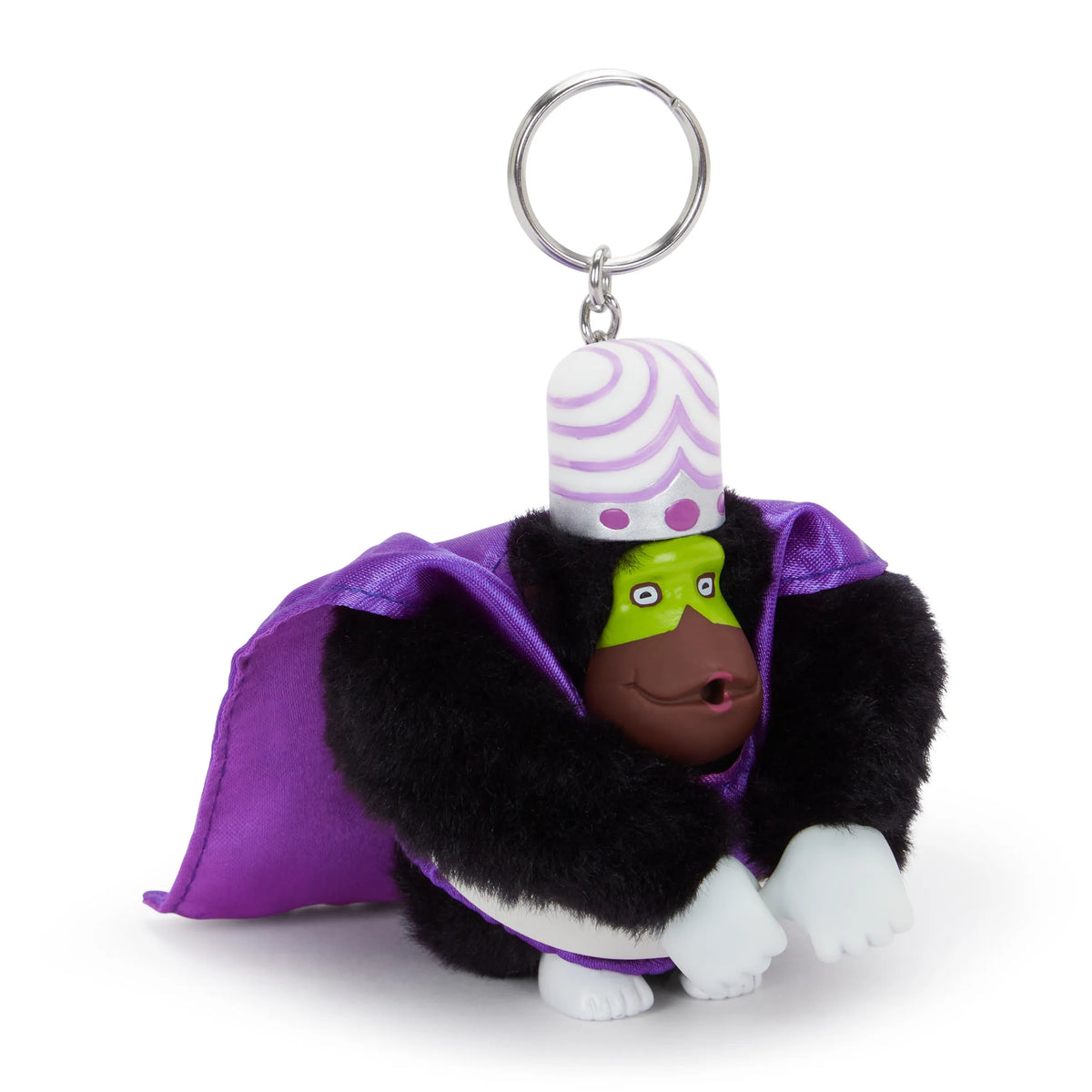 The Powerpuff Girls Mojo Jojo Monkey Keychain Powerpuff Girl Lilac - 2