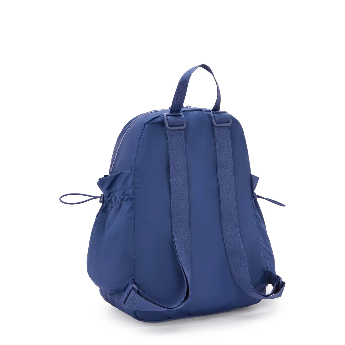 Amita Smooth Satin Backpack Casual Blue - 3