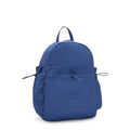 Amita Smooth Satin Backpack Casual Blue - 5