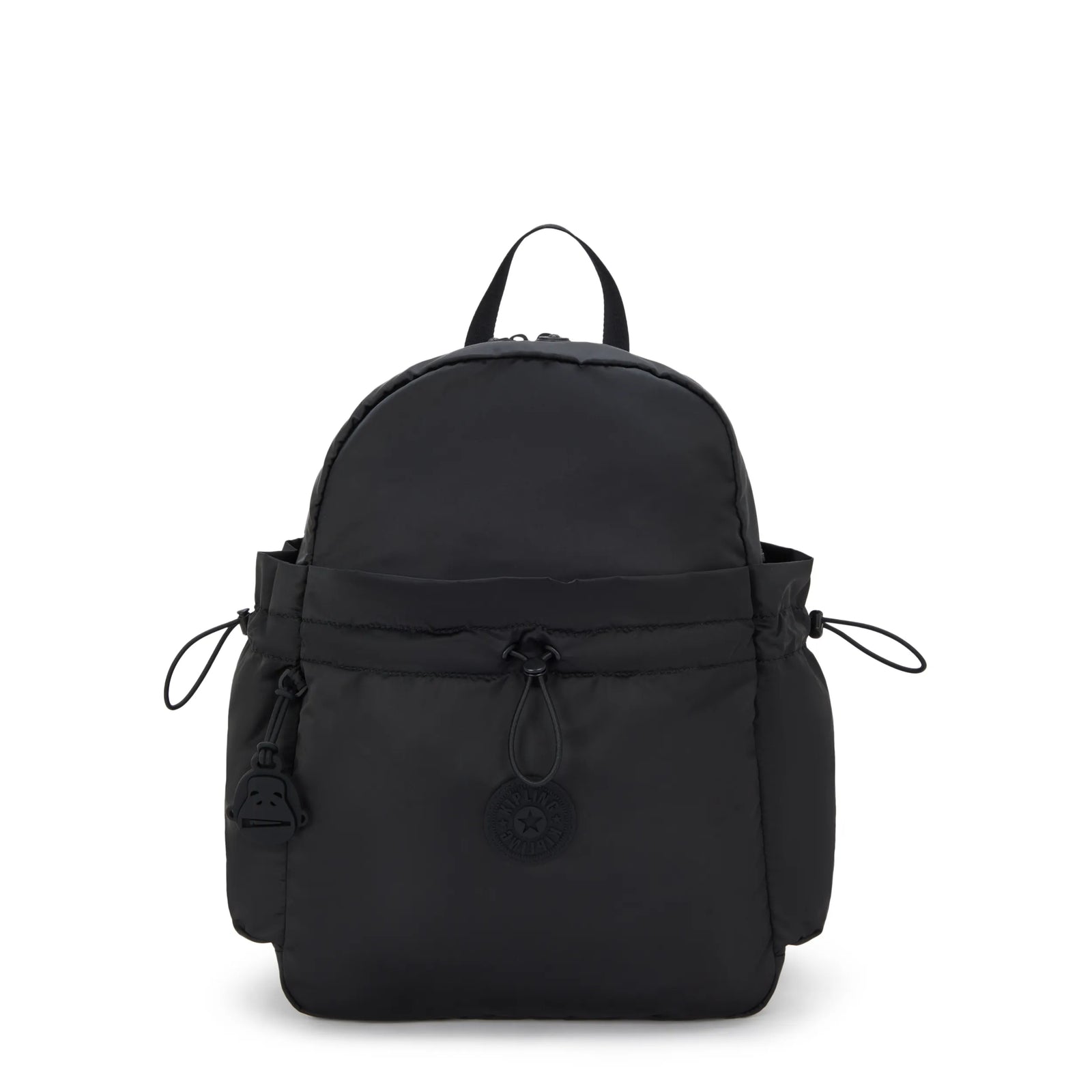 Amita Smooth Satin Backpack Simply Black