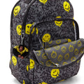 SmileyWorld® Seoul Lap 15" Laptop Backpack Happy Grey - 6