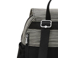 City Pocket Small Backpack Stripe Black Block - 5