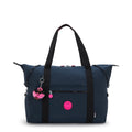 Art Medium Tote Bag Pink Fun Blue - 1
