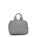 Beachpalm Small Metallic Toiletry Bag Grey Snake Metallic - 2