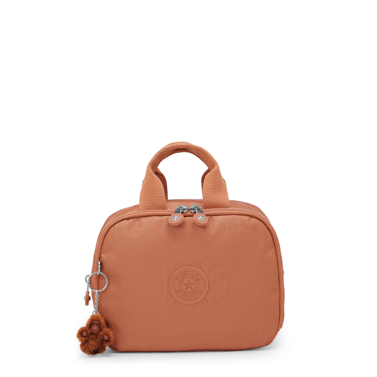 Beachpalm Small Metallic Toiletry Bag Copper Glimmer - 1