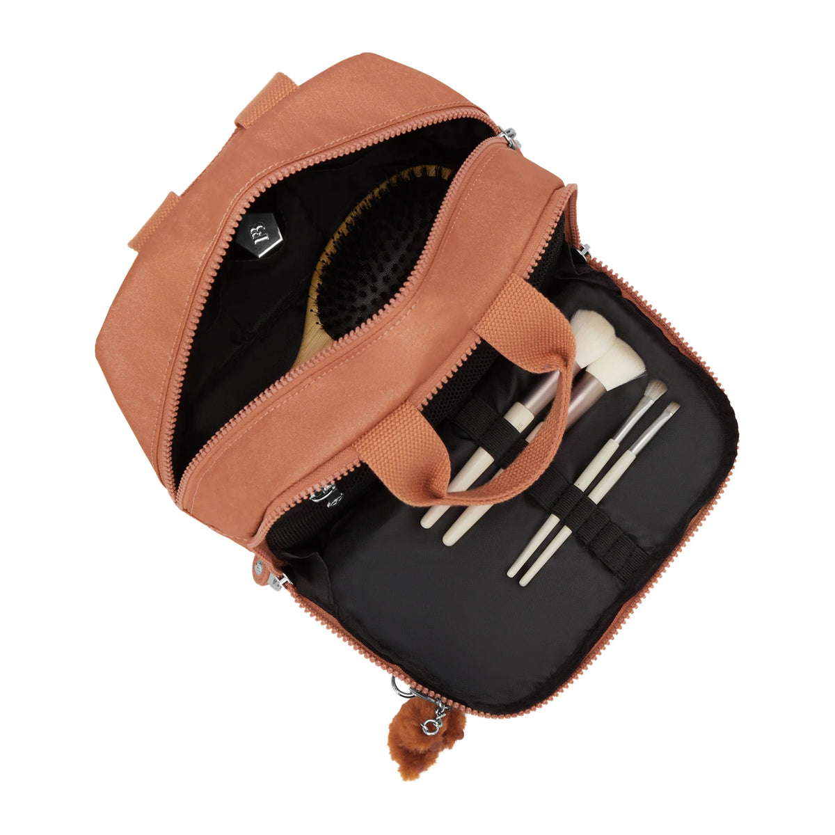 Beachpalm Small Metallic Toiletry Bag Copper Glimmer - 3