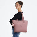 Anina 16" Laptop Tote Bag Smoky Blush - 2