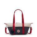 Art Baguette Crossbody Bag Jeans Grey Block - 1