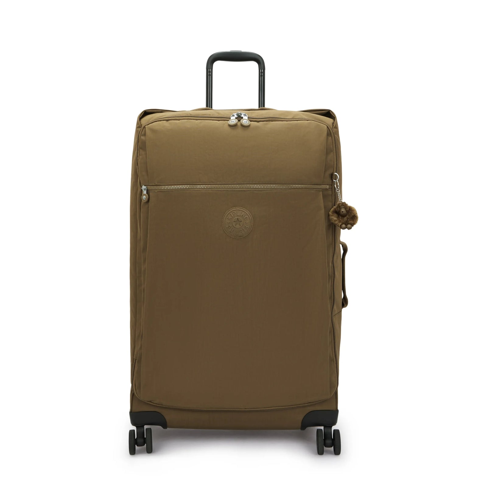 Darcey Up Large Rolling Luggage Smooth Khaki-view-1