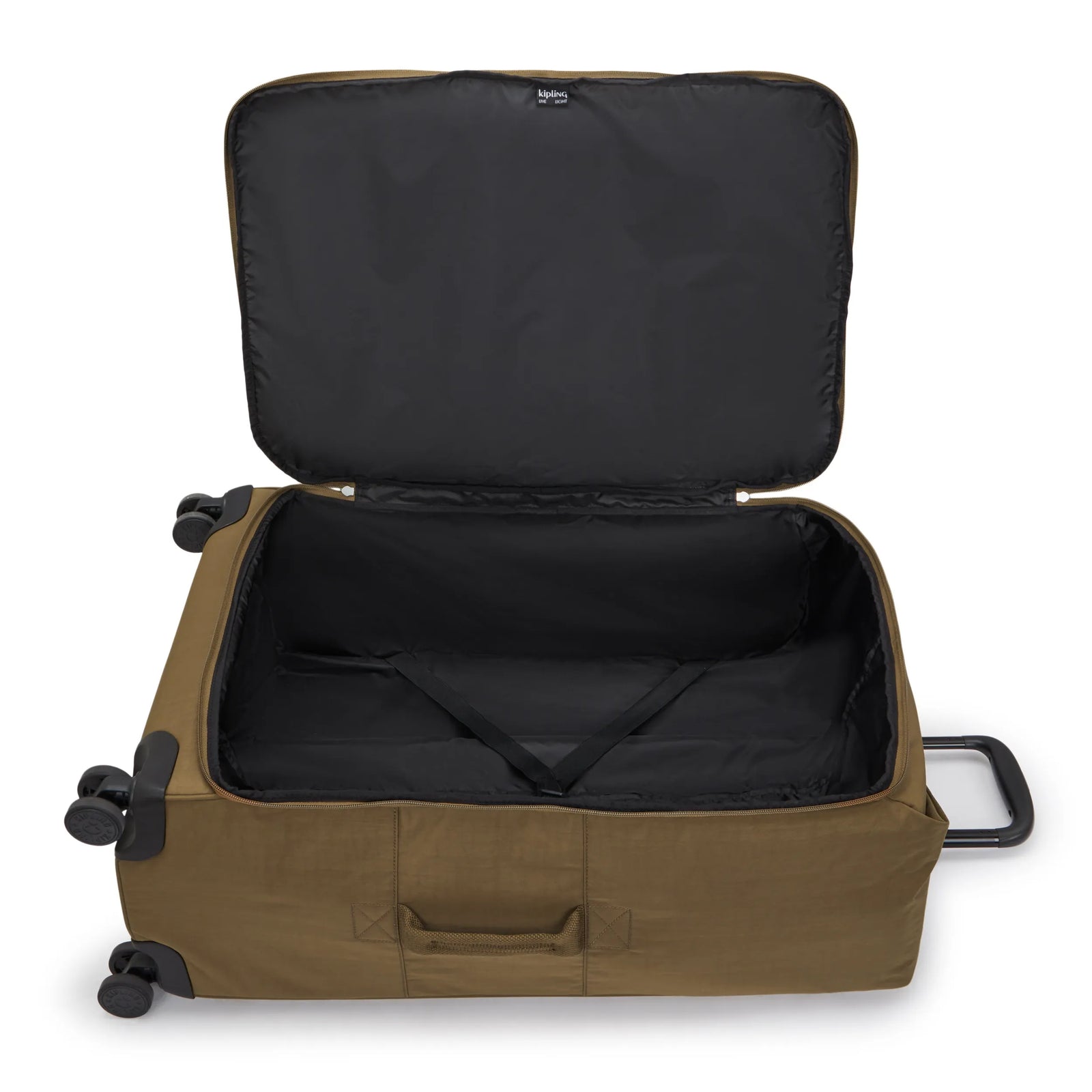 Darcey Up Large Rolling Luggage Smooth Khaki-view-4