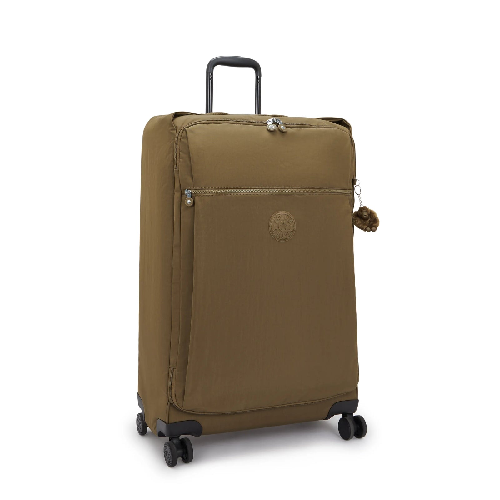 Darcey Up Large Rolling Luggage Smooth Khaki-view-5