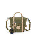 Boxy Art Small Crossbody Cotton Khaki - 1