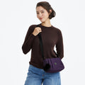 Piri Crossbody Bag Glittery Plum - 2