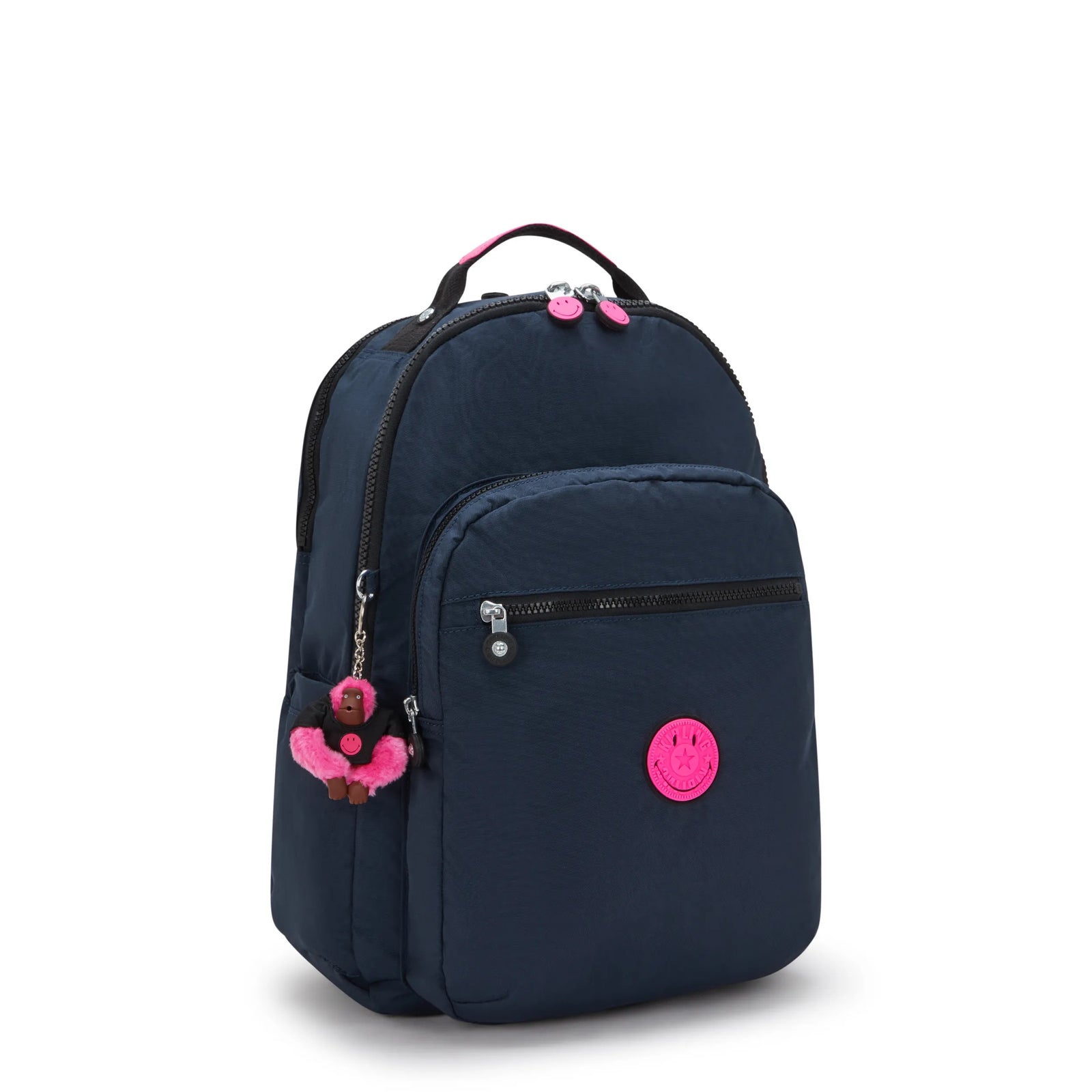 15.5 laptop backpack Kipling Smiley Seoul 15" Laptop Backpack in Blue at Urban Outfitters