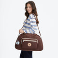 Defea Extra Large Weekender Duffle Bag Energy Brown - 2