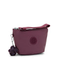 Naomi Small Metallic Pouch Grape Wine Metallic - 5