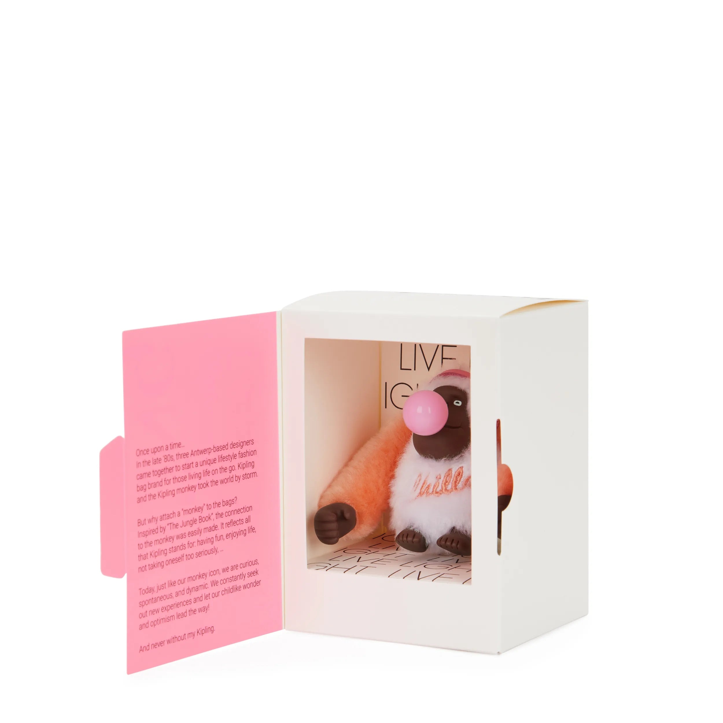 Easy Life Monkey Keychain