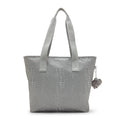 Anina Metallic 16" Laptop Tote Bag Grey Snake Metallic - 3