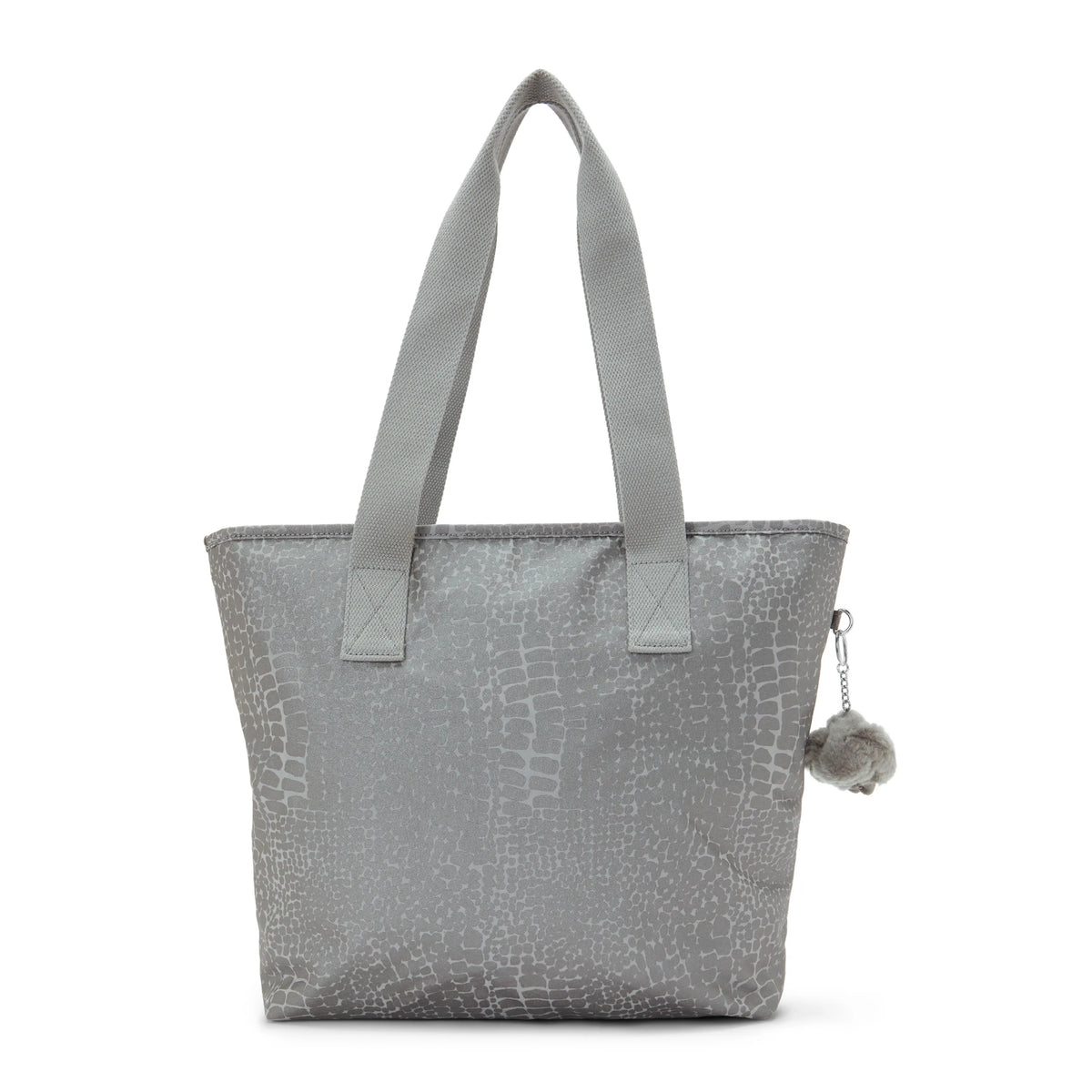 Anina Metallic 16" Laptop Tote Bag Grey Snake Metallic - 3